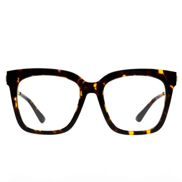 DIFF Eyewear Bella Polarized Tortoiseshell Blue Light Glasses (Case Included) - Picture 2 of 12